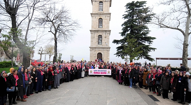 Çan Belediyesi’nden 1500 Kadına Bursa Gezisi