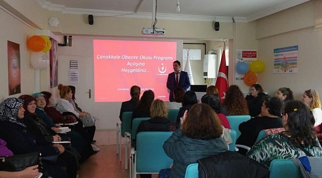 Çanakkale'de Obezite Okulu Açıldı!