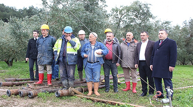 Umurbey Belediyesi’nin “Derin Su Kuyusu Projesi” Görücüye Çıktı
