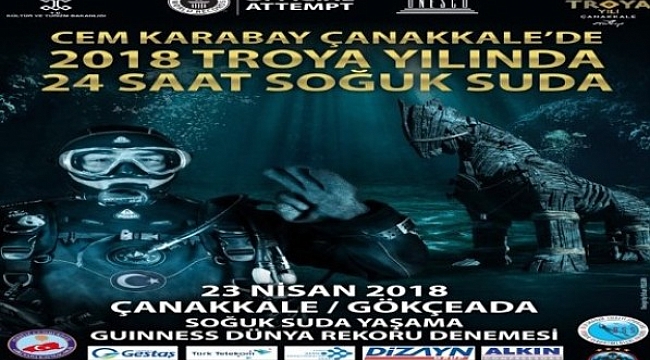 2018 Troya Yılında, Troya Atıyla Rekor Denemesi