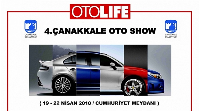 4. Çanakkale Oto Show Başladı