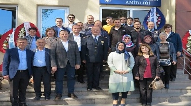 AK Parti İlçe Teşkilatından Biga İlçe Emniyet Müdürlüğü’ne Ziyaret