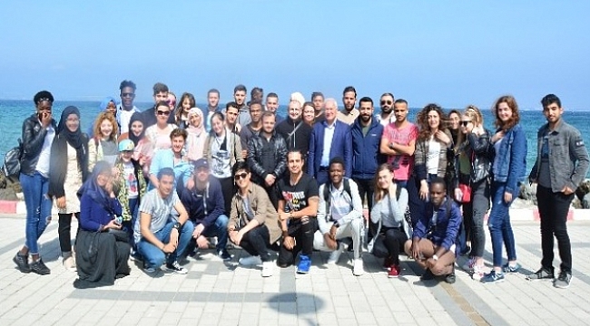 Başkan Eyüp Yılmaz Yabancı Öğrencileri Ağırladı