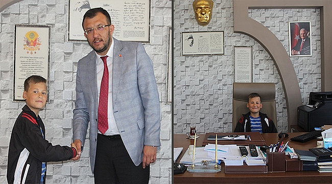 Başkan Yavaş Koltuğunu Çocuklara Devretti