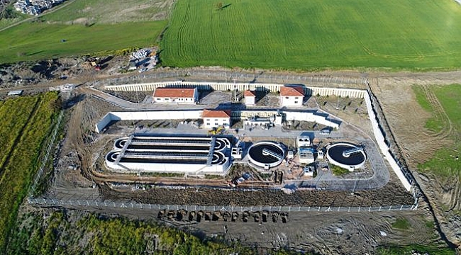 Lapseki'de Atık Su Arıtma Tesisi Faaliyete Başladı.