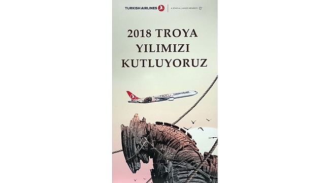 Türk Hava Yolları’nın “Troya” Temalı Uçağı Göklerde