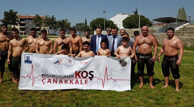 Yağlı Güreşçiler Sezonu Açtı