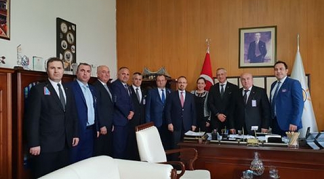 Biga TSO’dan Bülent Turan’a Ziyaret