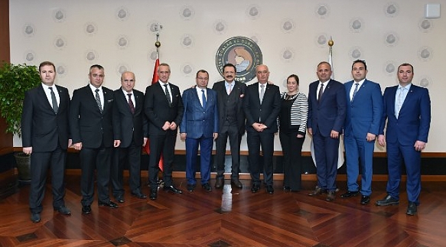 Biga TSO'dan TOBB Başkanı’na Ziyaret