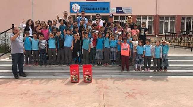 Çan Belediyesi 1 Ton Atık Pil Topladı