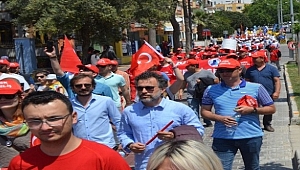 Çanakkale'de 1 Mayıs Emek ve Dayanışma Günü Kutlamaları