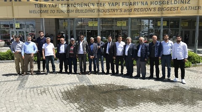 ÇTSO  Üyeleri 41.Turkeybuıld Yapı Fuarını Ziyaret Etti