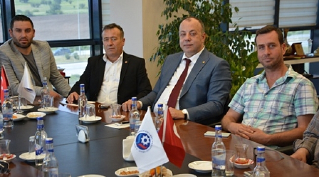 SINIRLI SORUMLU ÇANAKKALE KÜÇÜK SANAYİ SİTESİ YAPI KOOPERATİFİ YÖNETİMİNDEN YÖNETİM KURULUMUZA ZİYARET