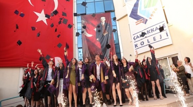 Çanakkale Koleji Mezunlarını Uğurladı