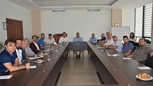 ÇTSO Sigorta Meslek Grubu Üyeleri TOBB İl Delege Seçimleri İçin Bir Araya Geldi