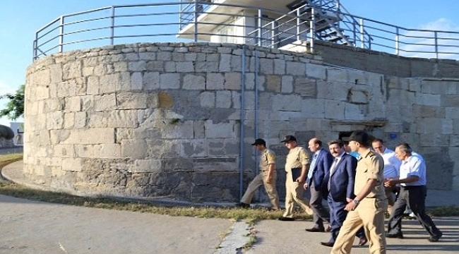 Vali Orhan Tavlı Kumkale Sahil Gözetleme Karakolunu Ziyaret Etti