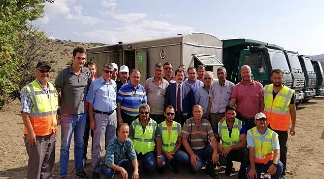 Çanakkale Ezine Gıda İhtisas Organize Sanayi Bölgesinde Alt Yapı Çalışmaları