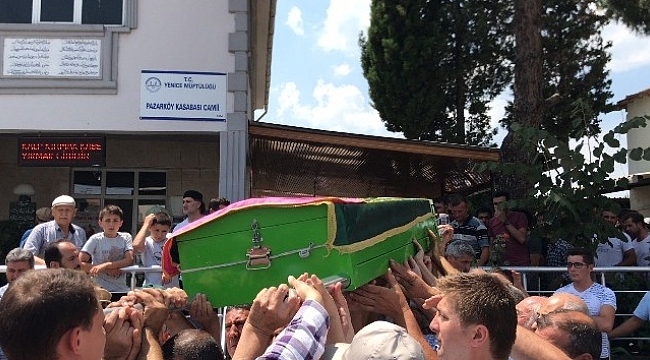 Çayda boğularak hayatını kaybeden sağlık öğrencisi toprağa verildi