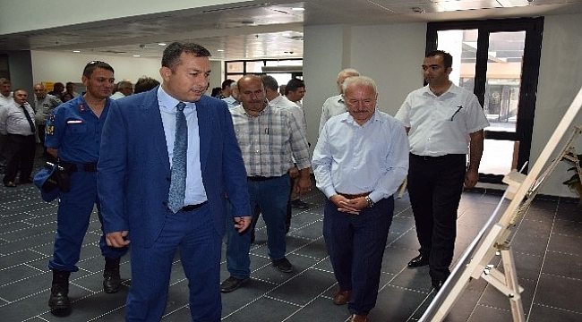 Lapseki’de 15 Temmuz Gecesi Türkiye Konulu Resim Sergisi açıldı