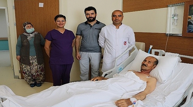 Ünlü tatlıcının böbreği yaşlı adamın dermanı oldu