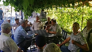 Vali Tavlı, Akçapınar köyünü ziyaret etti
