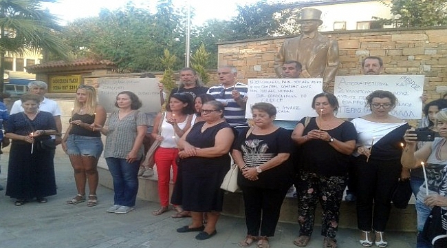 Yunanistan’da yaşanan yangında yaşamını yitirenler anıldı