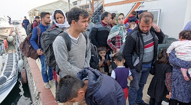 Çanakkale'de 46 mülteci yakalandı