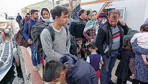 Çanakkale'de 46 mülteci yakalandı