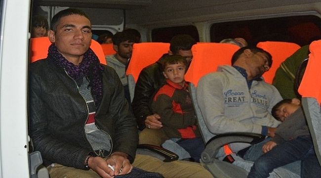 Çanakkale'de 49 mülteci yakalandı