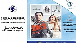 Emre Kınay, İki Bekar Oyunu ile Biga'da