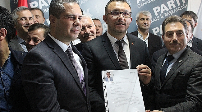 BAŞKAN YAVAŞ ADAY ADAYLIĞINI AÇIKLADI