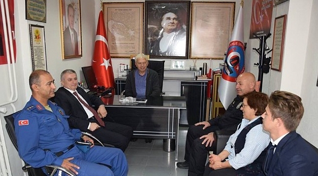 Çan Kaymakamı Karataş'tan, ziyaretler