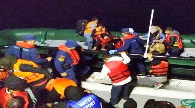 Çanakkale'de 29 mülteci yakalandı