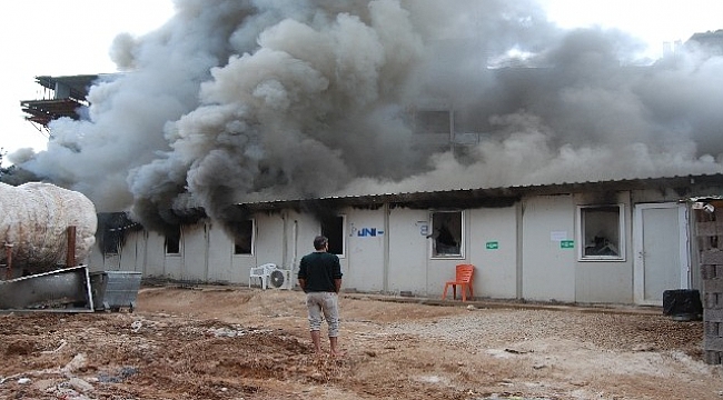 Çanakkale'de korkutan yangın