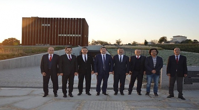 Sayıştay Başkanı Seyit Ahmet Baş, Troya Müzesini ziyaret etti