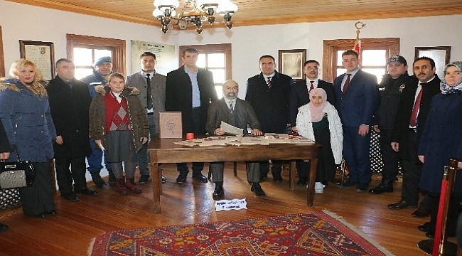 Mehmet Akif Ersoy vefatının 82. yılında Bayramiç'teki evinde anıldı