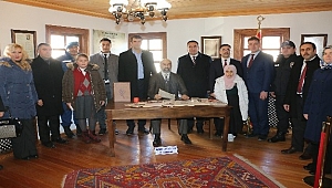 Mehmet Akif Ersoy vefatının 82. yılında Bayramiç'teki evinde anıldı