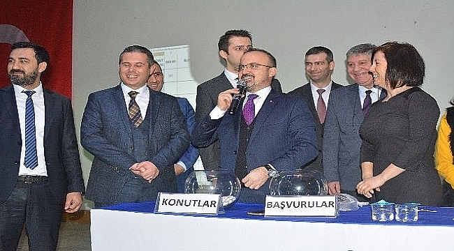 Ayvacık'ta 110 adet TOKİ Konutu için kura çekimi yapıldı