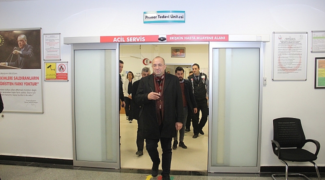 Yılın son saatlerinde anlamlı ziyaret