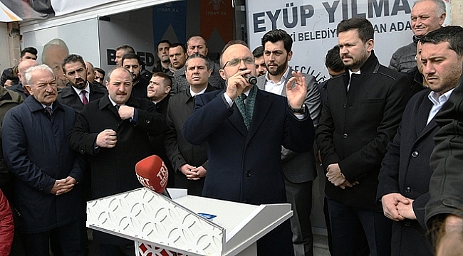 AK Parti Lapseki Seçim Koordinasyon Merkezi Açıldı