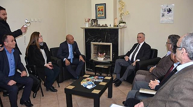 BELEDİYE BAŞKANI ÜLGÜR GÖKHAN, ZİYARETLERİNE YEREL BASINDAN DEVAM EDİYOR