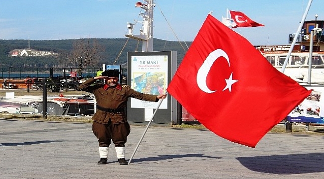 52 yaşında İstanbul'dan Çanakkale'ye yürüdü