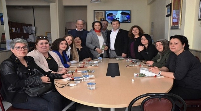 Biga'da muhtar adayları bir araya geldi