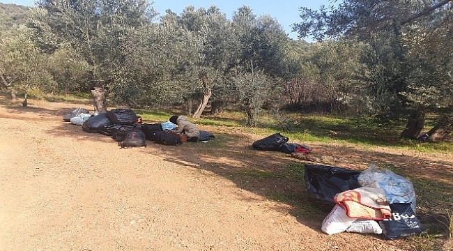 Çanakkale'de 62 mülteci yakalandı