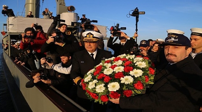 Nusret Mayın Gemisi 104 yıl sonra aynı rotada