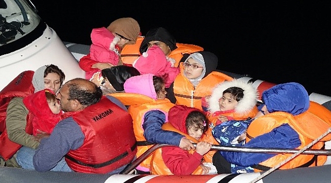 Çanakkale'de 39 mülteci yakalandı