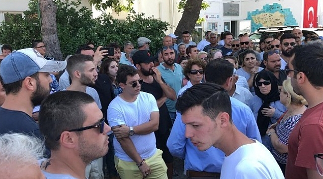 Bozcaada cinayetinin zanlılarına linç girişimi