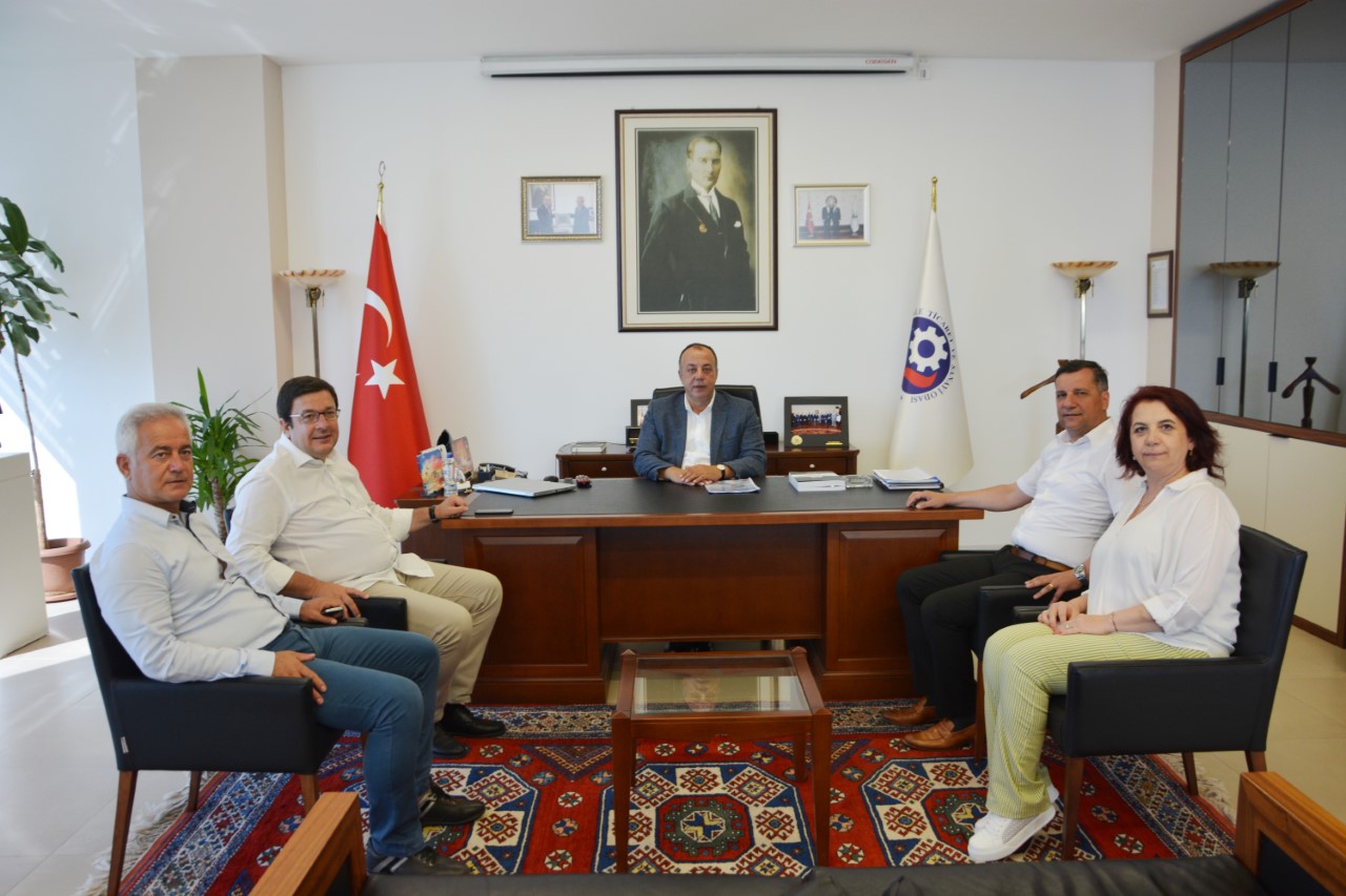 CHP ÇANAKKALE MİLLETVEKİLLERİNDEN ÇTSO YÖNETİM KURULU BAŞKANINA ZİYARET