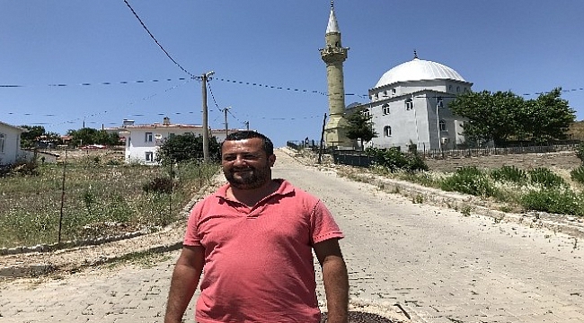 ‘Hatıra olsun' diye minareyi adaya taşıdılar