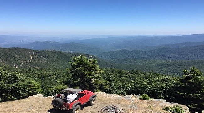 Off Road'cuların gözde mekanı Kazdağları